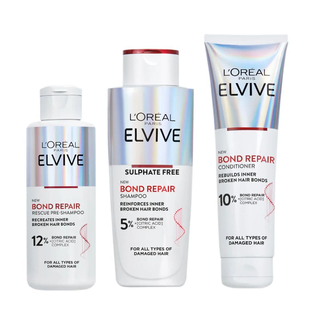 loreal bond repair set, caramel hair colour