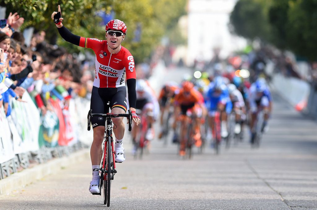 Pim Ligthart (Lotto-Soudal) held off the peloton to win his second stage of the season