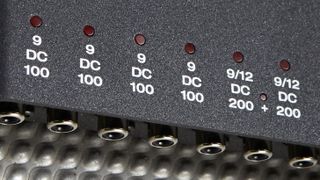 Closeup of the Cioks DC10's inputs