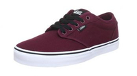 Vans Men Atwood Canvas Low-Top Sneakers, Red