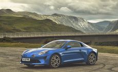 Front view of Alpine A110