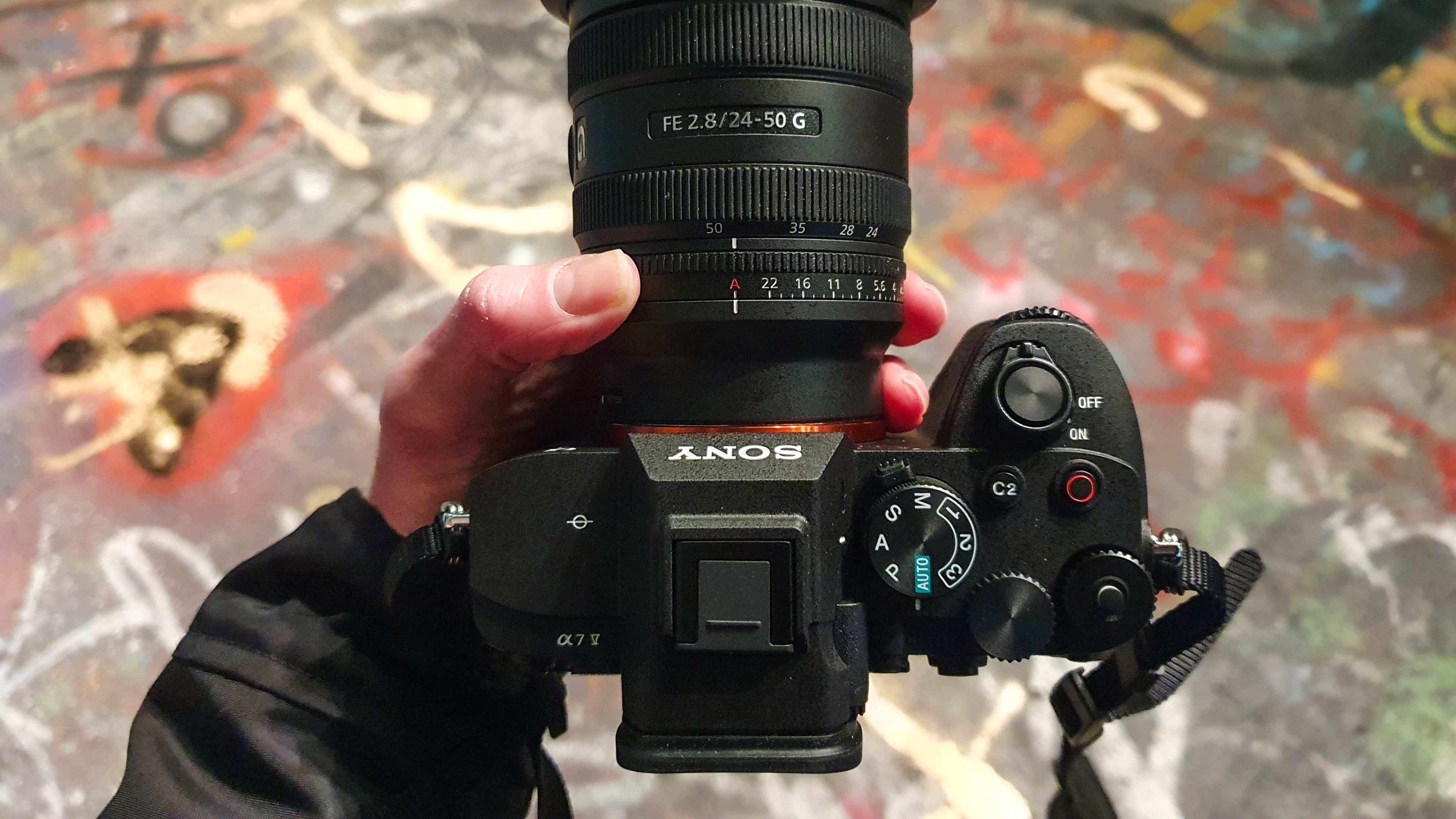 The Sony A7 V camera