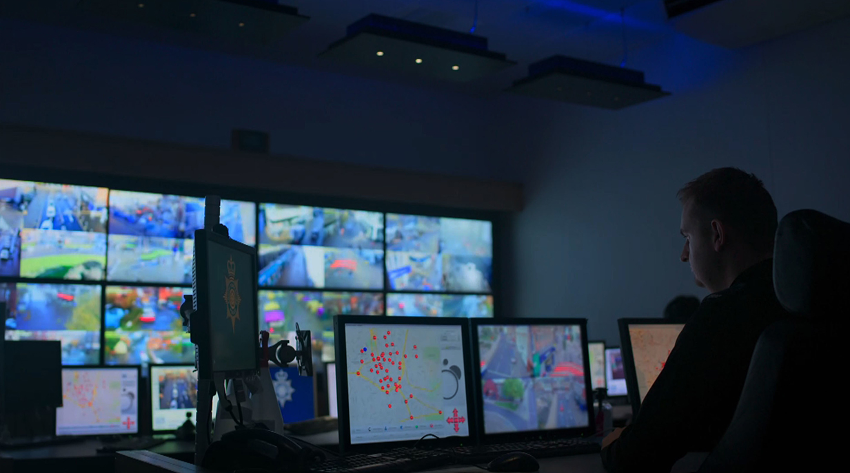 A police control centre from Reported Missing