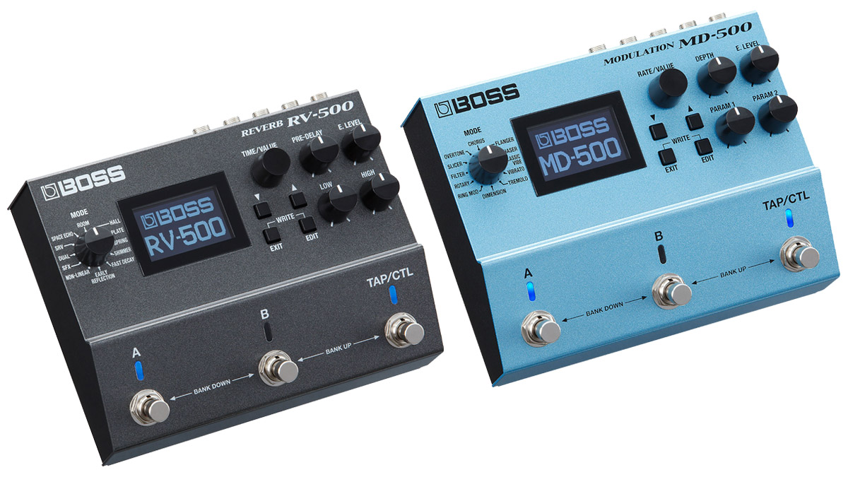 Boss unveils RV-500 Reverb and MD-500 Modulation pedals | MusicRadar