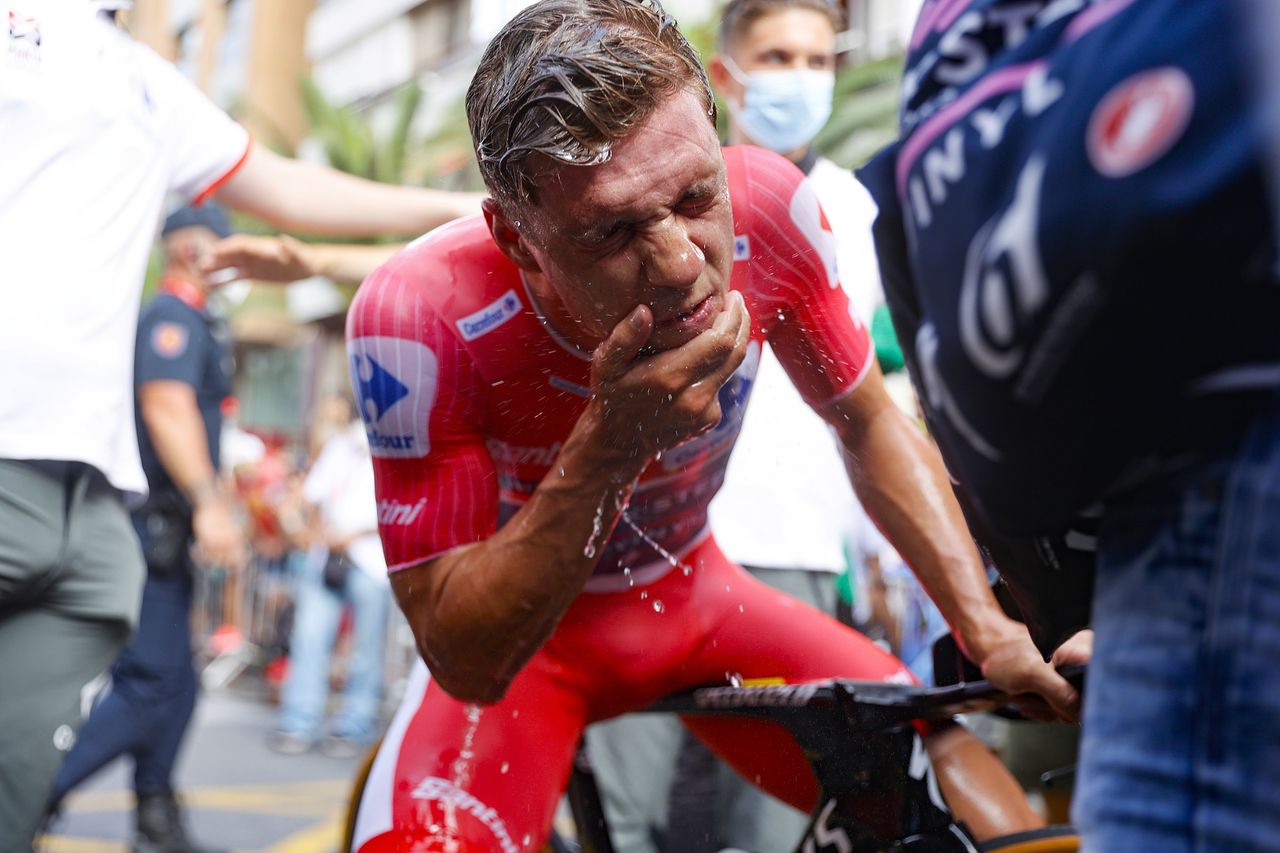 Vuelta Espana 2022 - 77th edition - 10th stage - Elche - Alicante 30,9 km - 30/08/2022 - Remco Evenepoel (BEL - Quick-Step Alpha Vinyl Team) - photo Luis Angel Gomez/SprintCyclingAgency&Acirc;&copy;2022