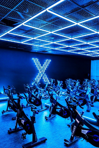 The interior of Nashville's ICONIX Fitness.