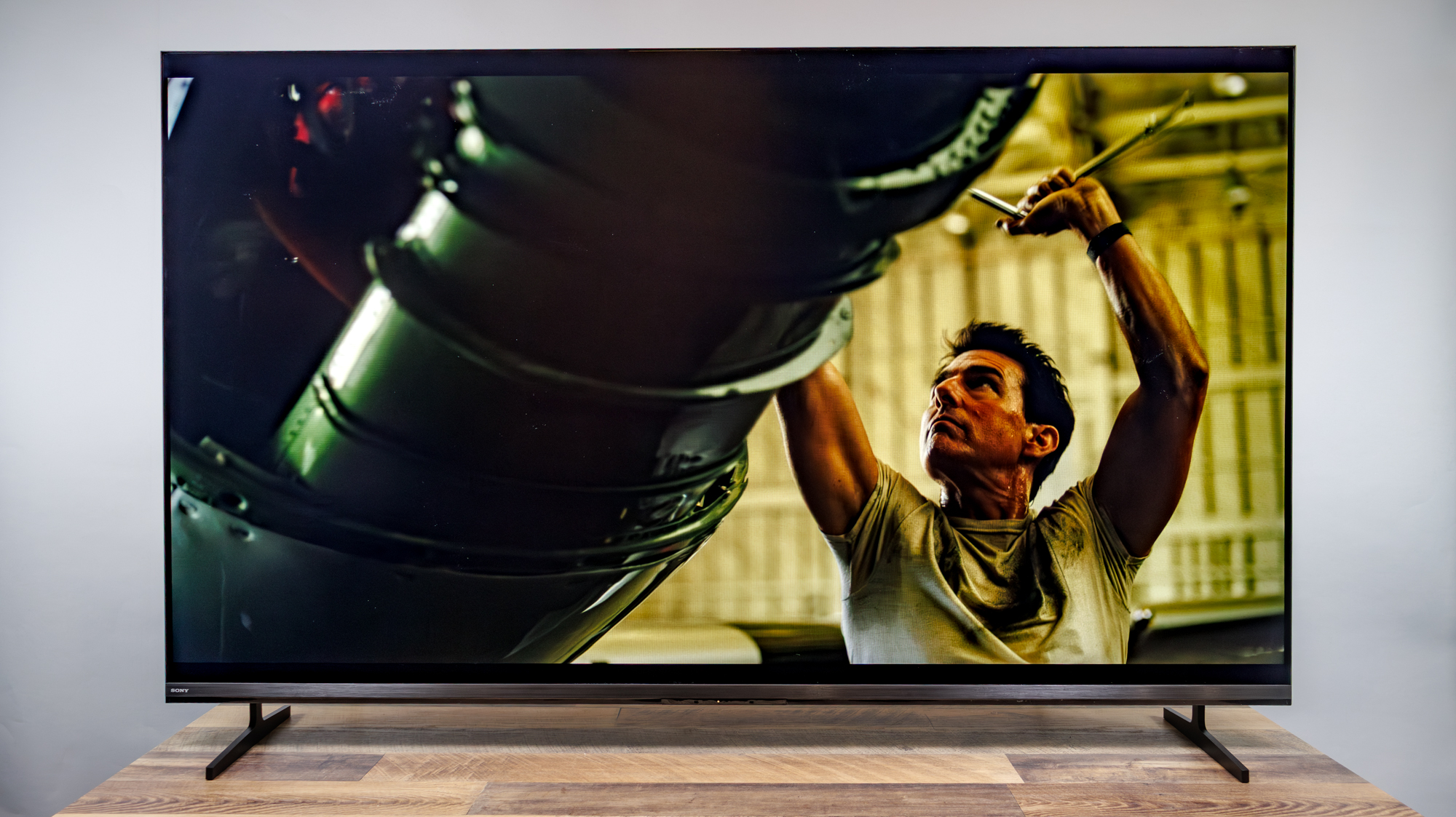 A Sony Bravia 3 II TV on a desk