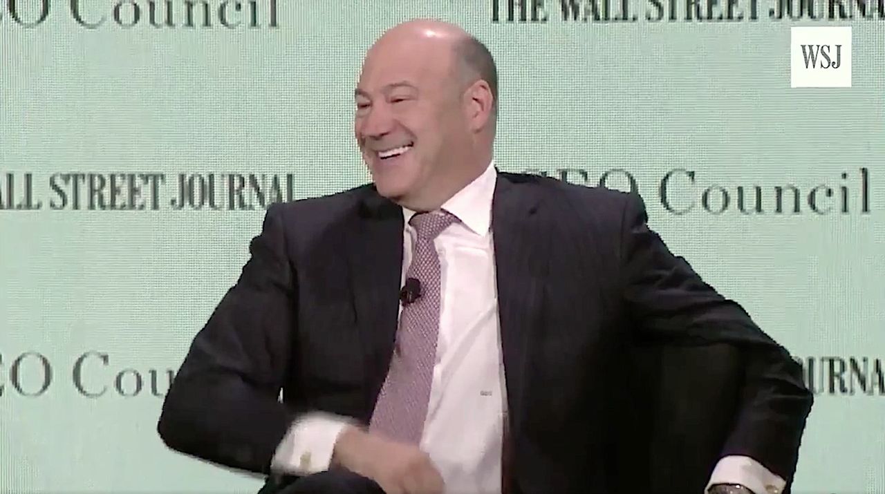 Gary Cohn at a WSJ CEO summit