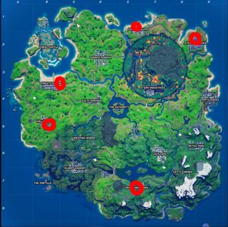 fortnite secret challenge trap locations