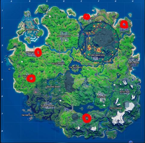Fortnite The Downfall Secret Challenge Guide And Trap Locations Pc Gamer