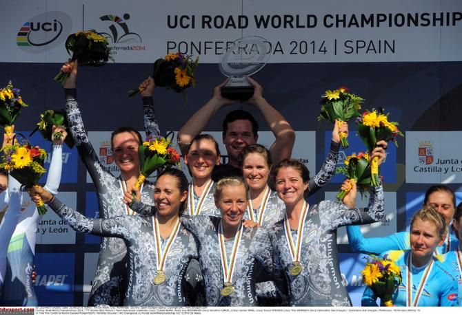2014 World team time trial champions Specialized-lululemon