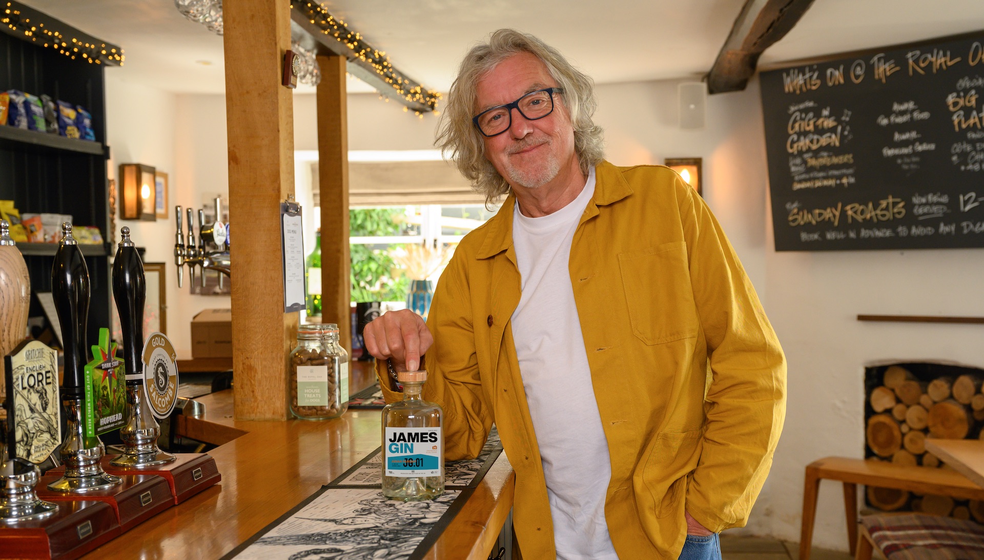 Exclusive: James May on petrol-scented gin, UK pub culture and the best British bar snacks