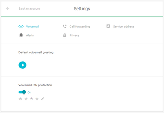 Project Fi voicemail settings