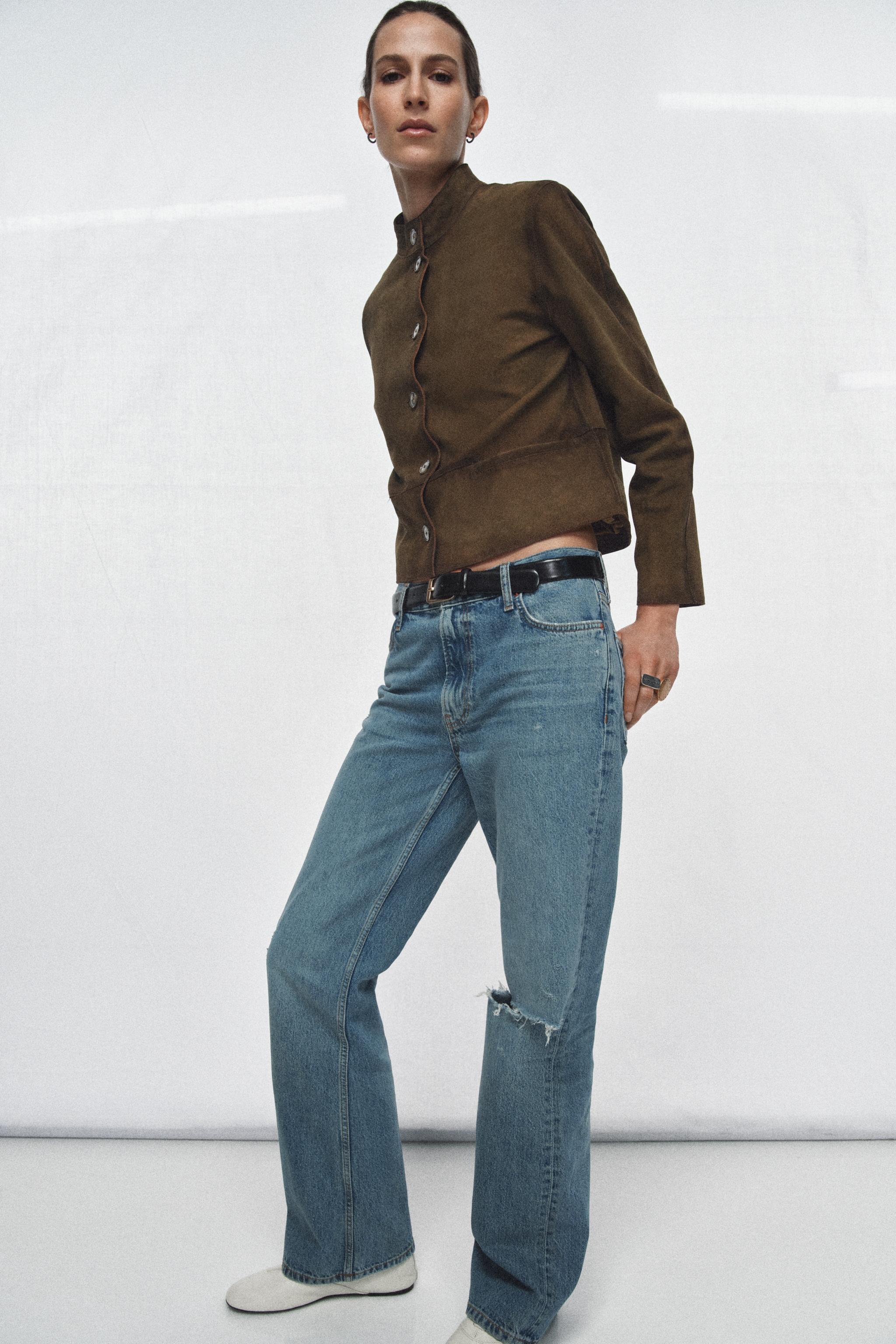 100% Leather Jacket Zw Collection Limited Edition