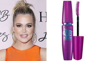 Khloe Kardashian Maybelline mascara bargain beauty secrets