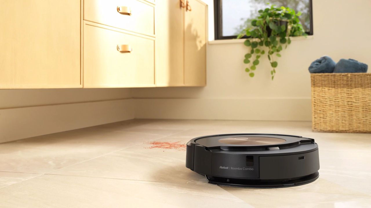 iRobot Roomba Combo J9+ on the floor