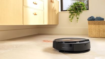 iRobot Roomba Combo J9+ on the floor