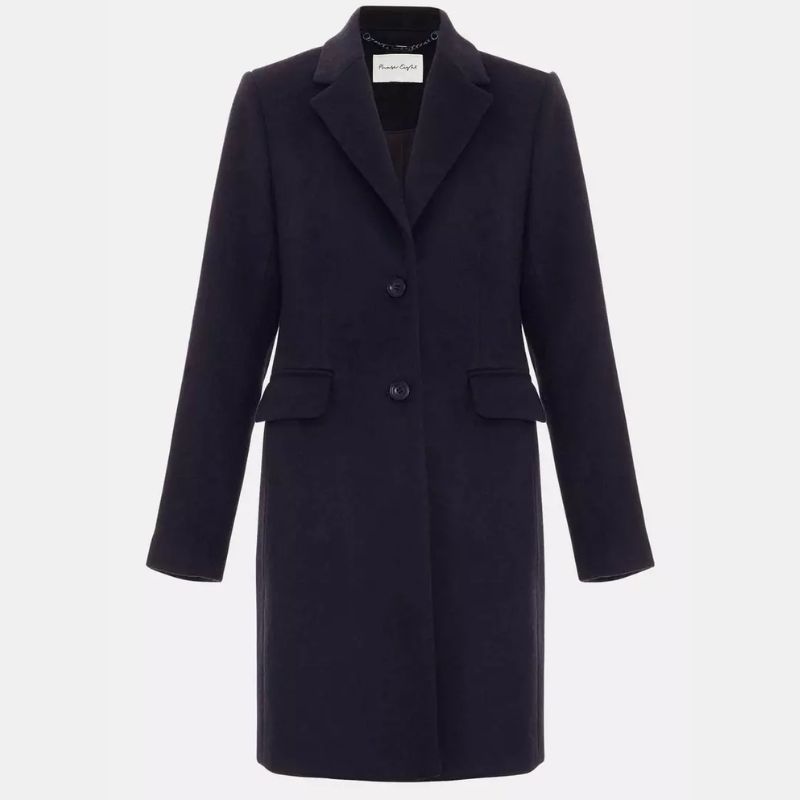 Phase Eight, navy tailored coat