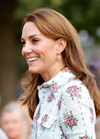 Catherine, Duchess of Cambridge attends the "Back to Nature" festival at RHS Garden Wisley on September 10, 2019 in Woking, England