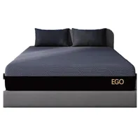 EGOHOME 10" Black Memory Foam Mattress (queen)