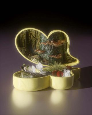 Fairy woodland music box by Laura Le Gal