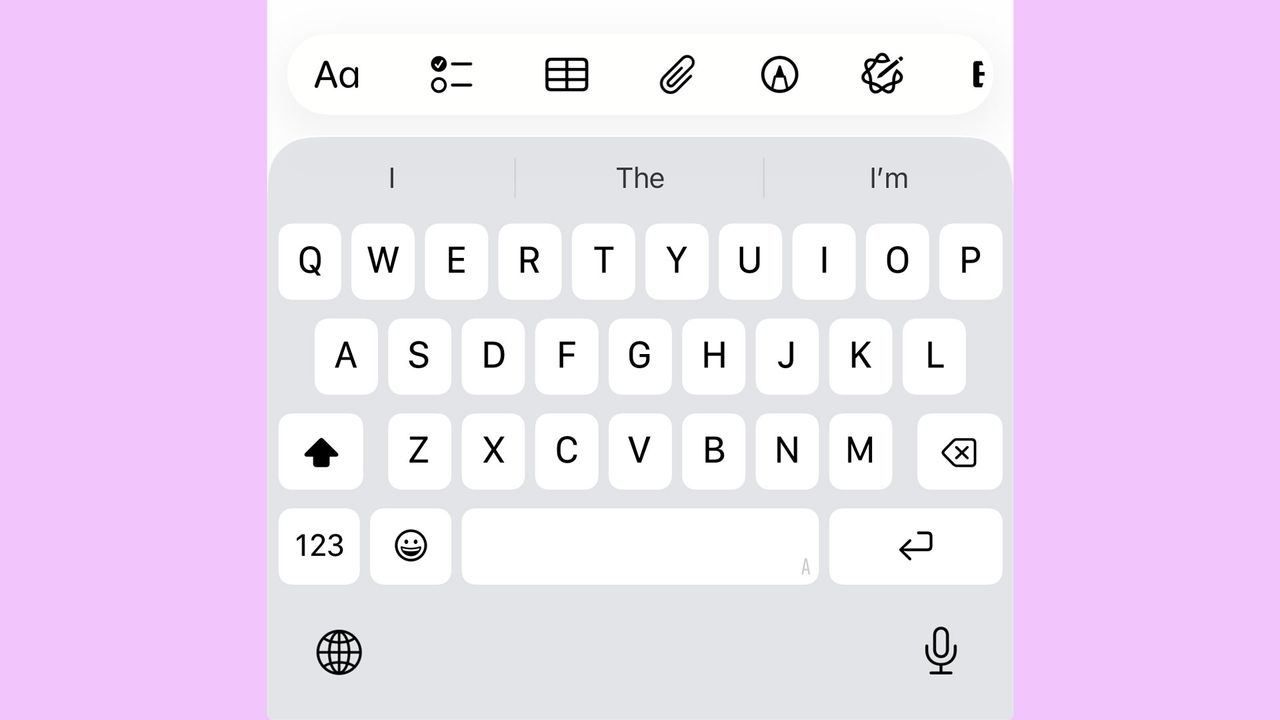 MacBook Air keyboards compared to iOS keyboard and each other