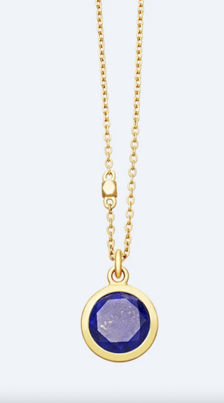 Astley Clarke Round Stilla Lapis Lazuli Pendant
