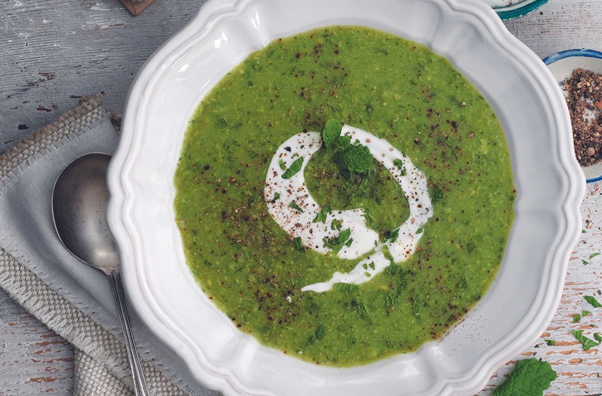 Slimming World's green pea and mint soup Recipes | GoodtoKnow