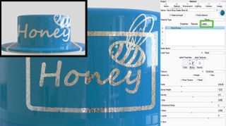 KeyShot rendering tips: Apply materials to labels