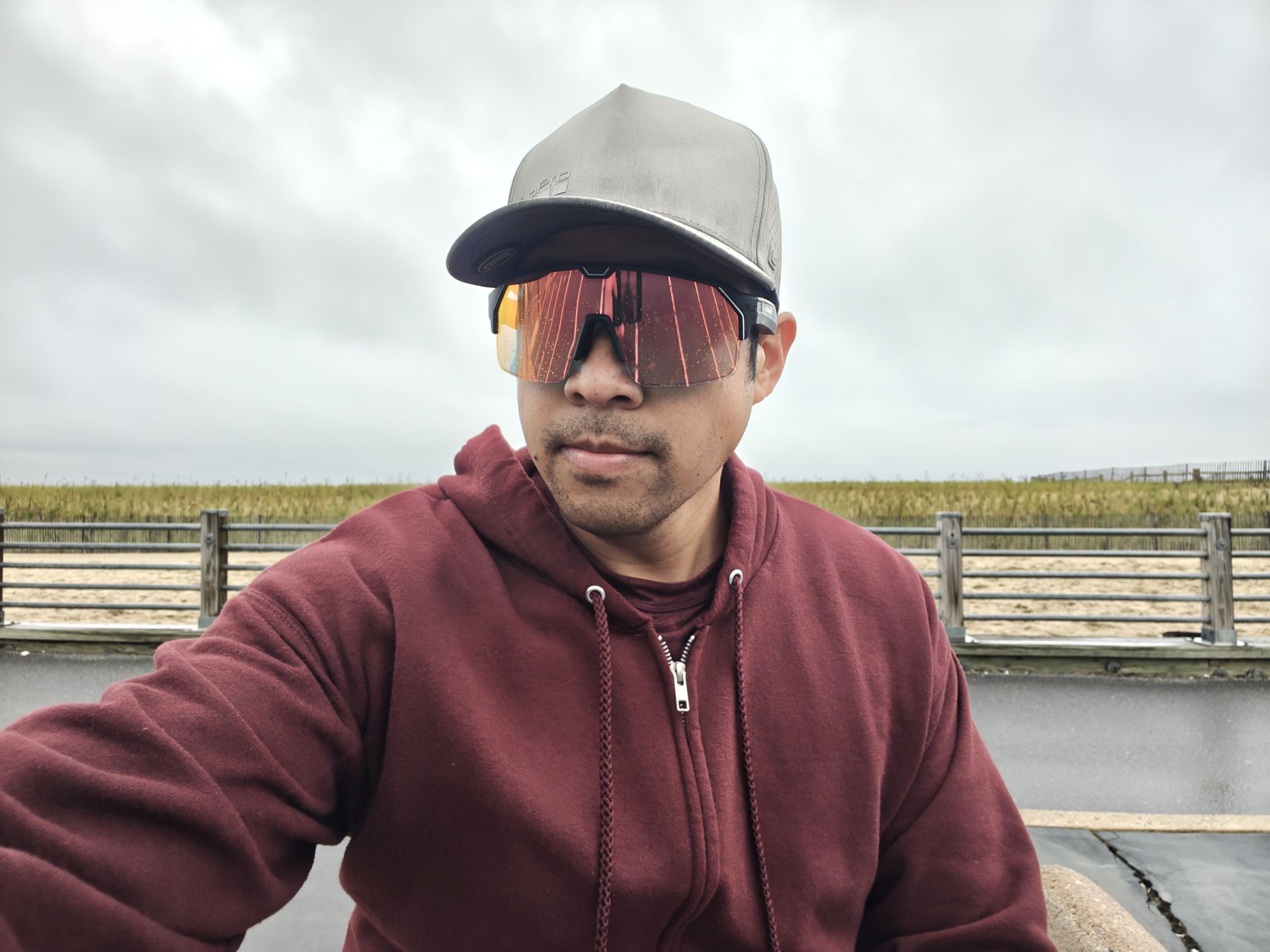 Motorola Razr Ultra 2025 selfie sample.