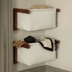 H&M Canvas wall storage basket