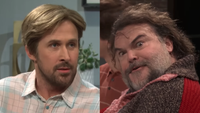 Ryan Gosling and Jack Black on SNL sketches