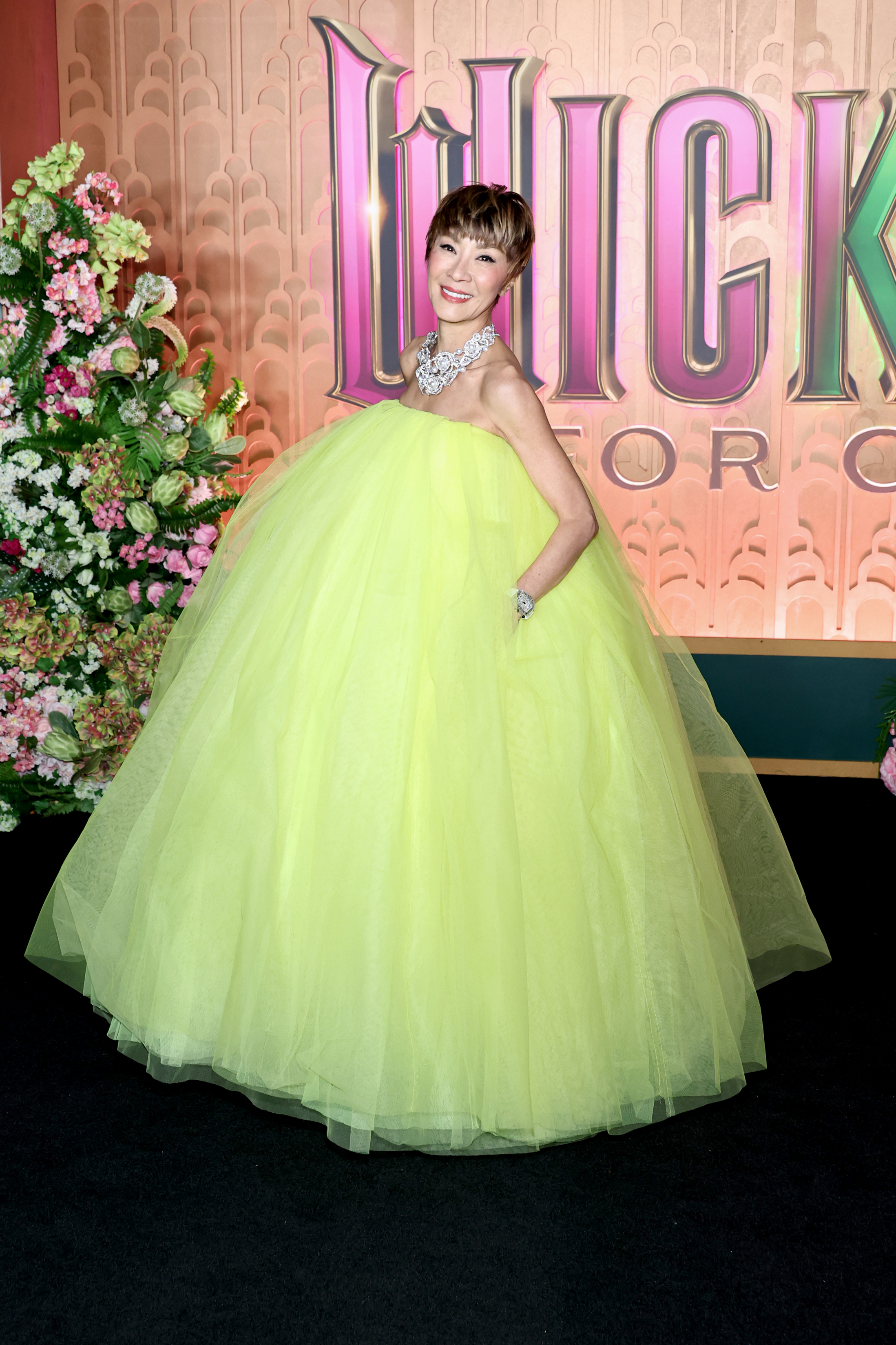 Michelle Yeoh attended the Wicked: for Good premiere in NYC