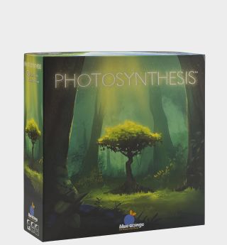 Photosynthesis box on a plain background