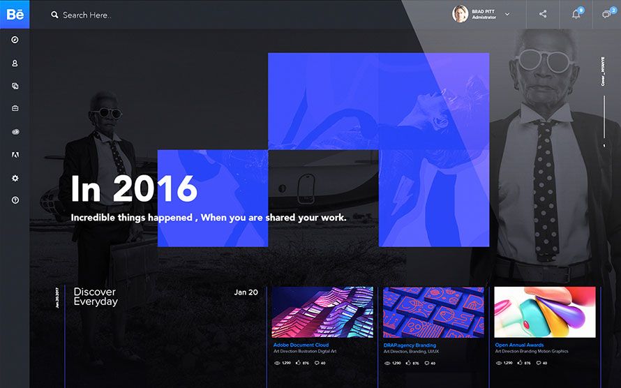 New Behance Concept Looks Like A Killer App | Creative Bloq