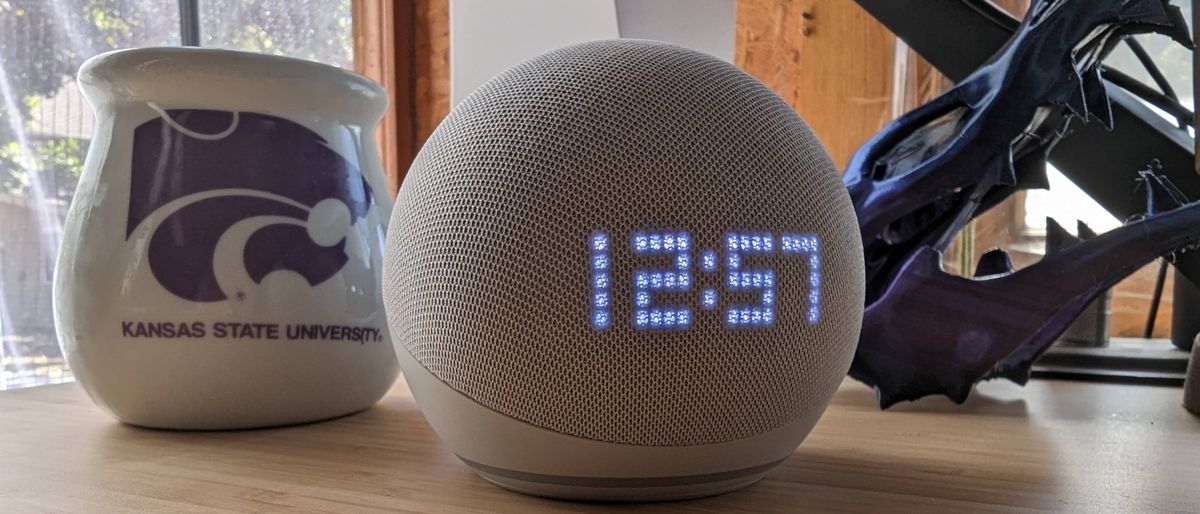 Amazon Echo Dot with Clock (5th Gen, 2022)