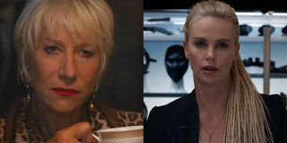 Helen Mirren and CHarize Theron in Fate of the Furious