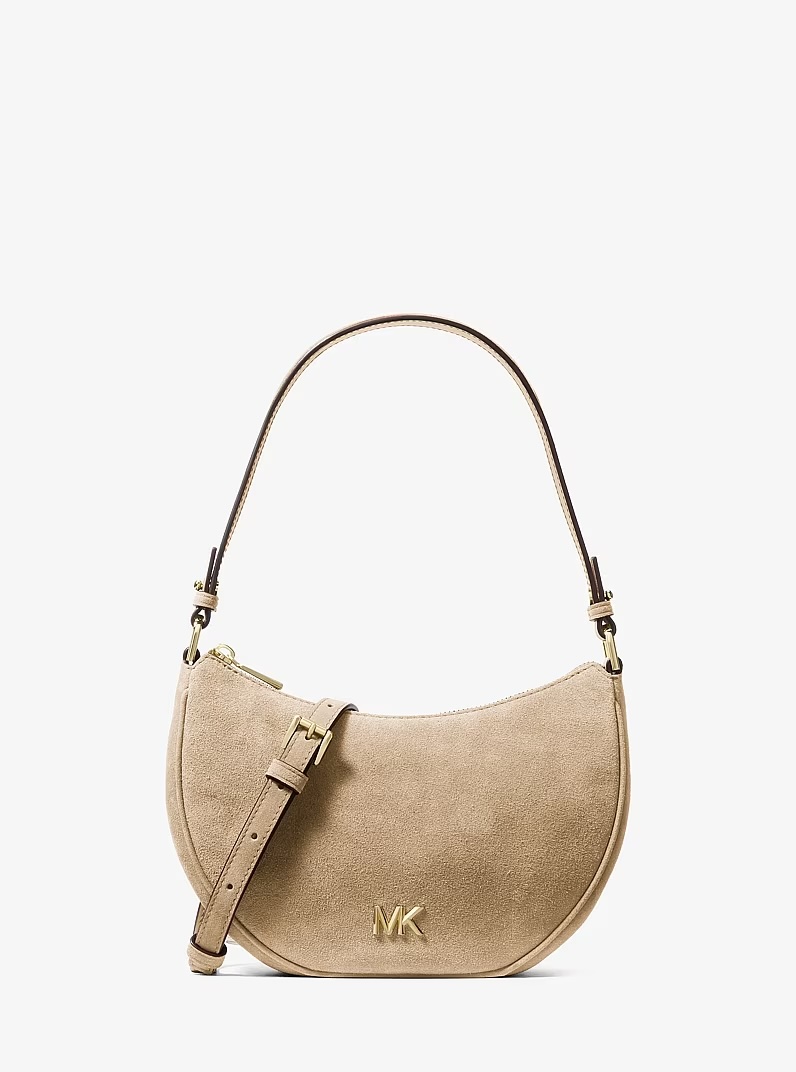 Michael Kors, Kyla Small Suede Convertible Pochette