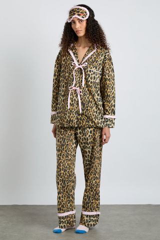 Antonella Pj Set- Leopard