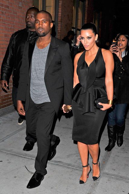 Kanye West and Kim Kardashian - Marie Claire - Marie Claire UK