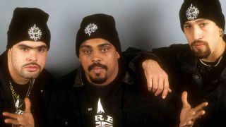 Cypress Hill posing for a photograph in 1992