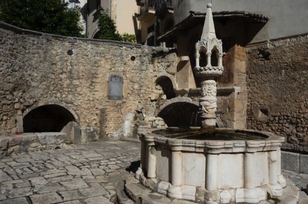 The first &quot;Fountain of Tolerance,&quot; in the Italian village of Fontecchio, offers the opportunity to become a human-alien hybrid, via the ingestion of meteorite-infused water.