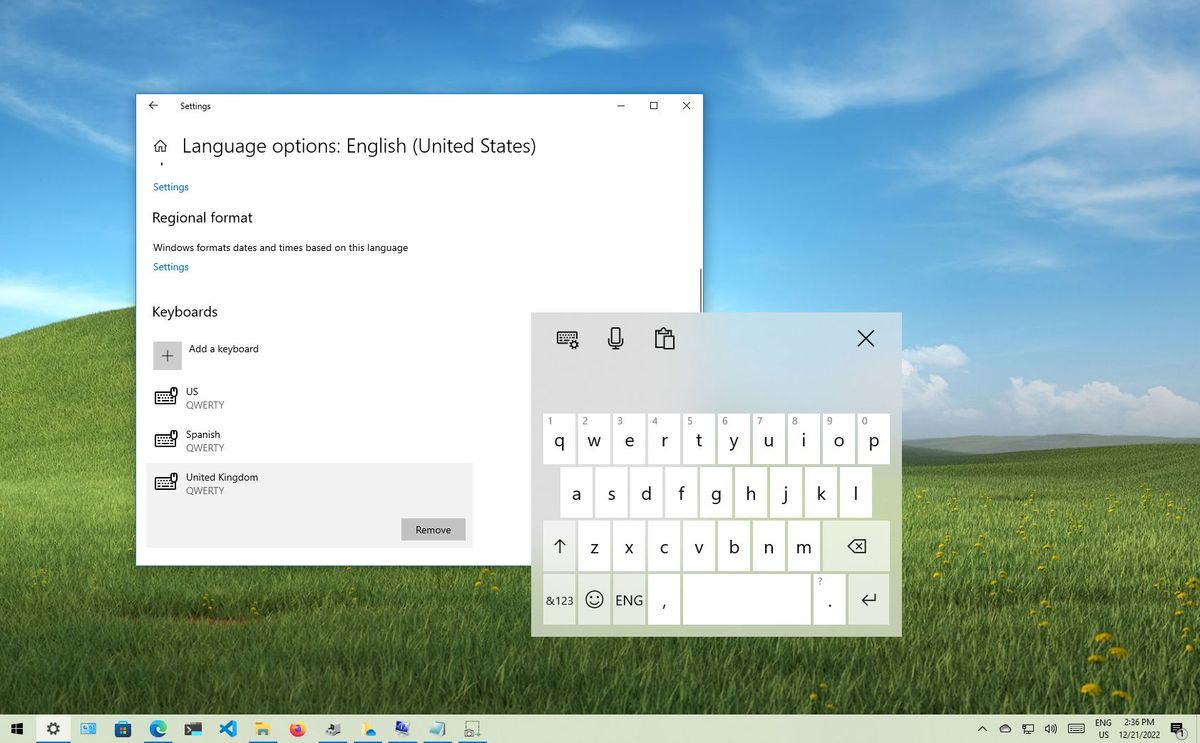 change-keyboard-structure-on-home-windows-10