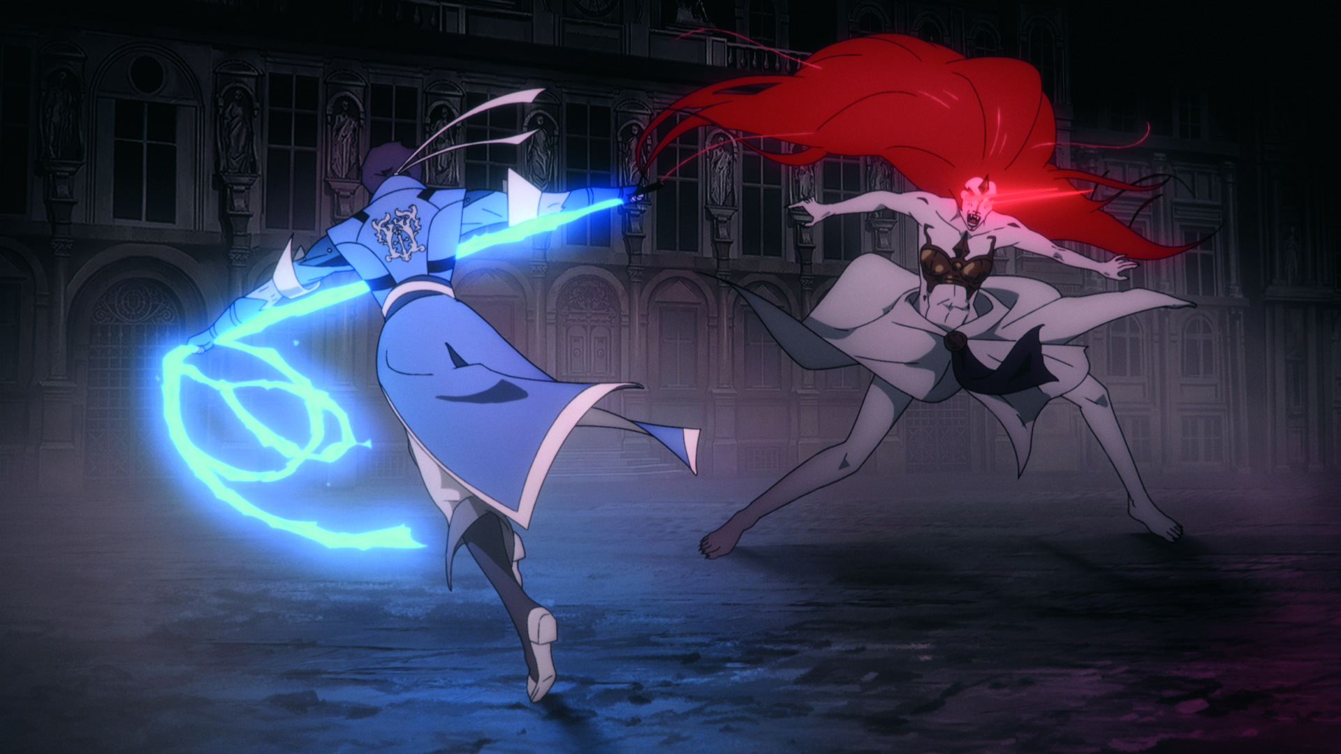 Art from the Netflix anime series Castlevania: Nocturne