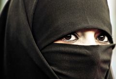 Woman Burka 