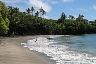 Hamoa beach in Maui Hawaii