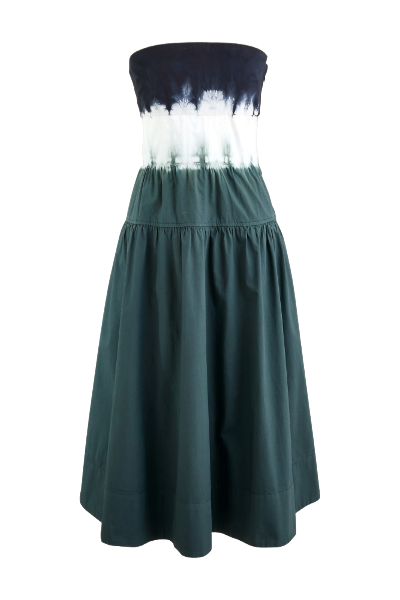 J.Crew, Strapless Drop-Waist Dress in Dip-Dye (Was $248) 