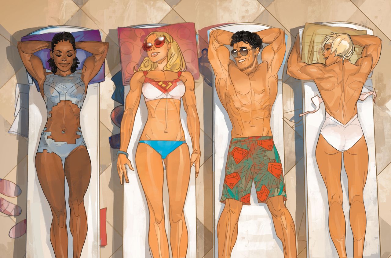 G'nort's Illustrated Swimsuit Special pin-up