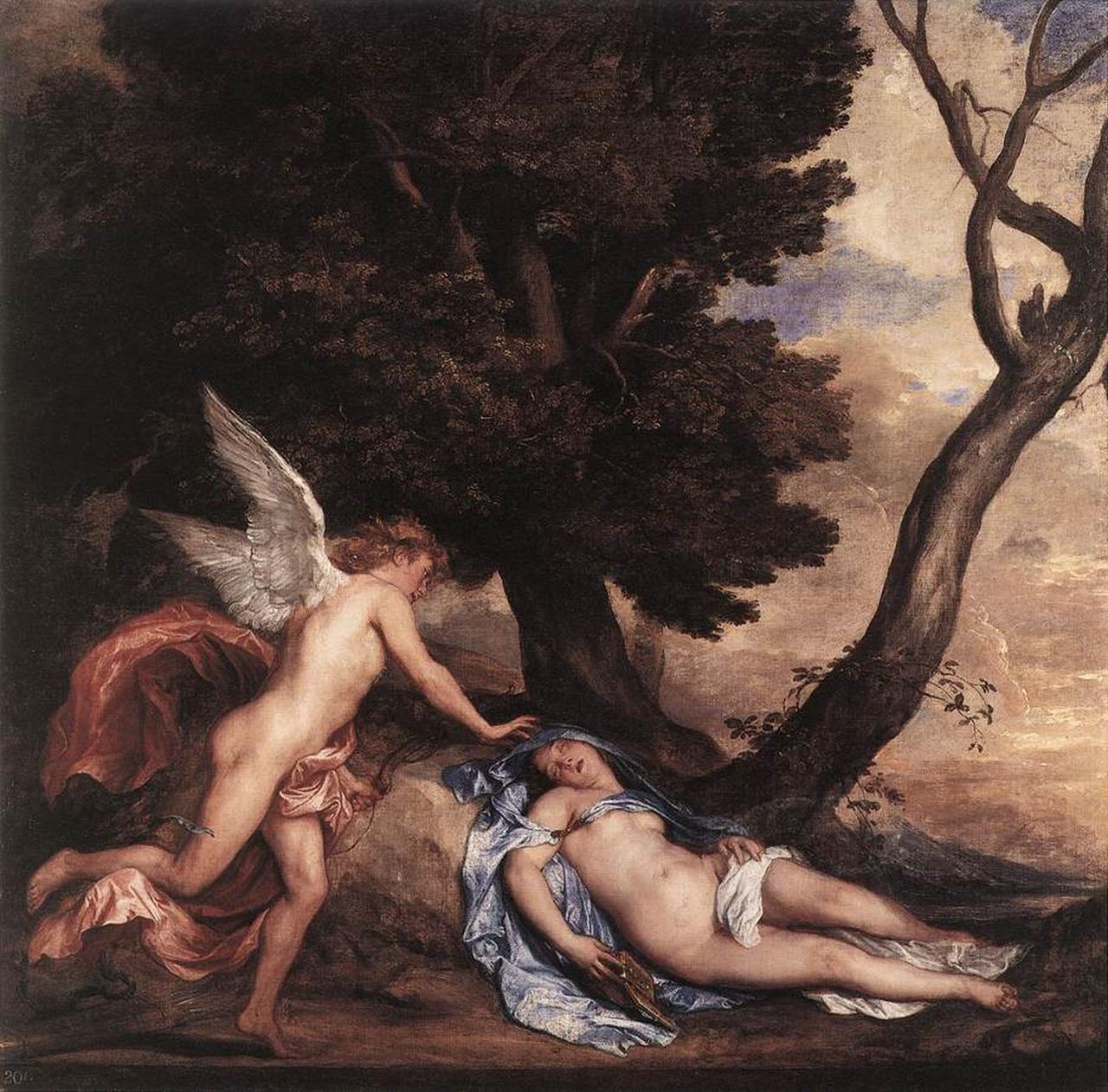 Sir Anthony van Dyck&#039;s &#039;Cupid and Psyche&#039;, which hangs in Kensington Palace.