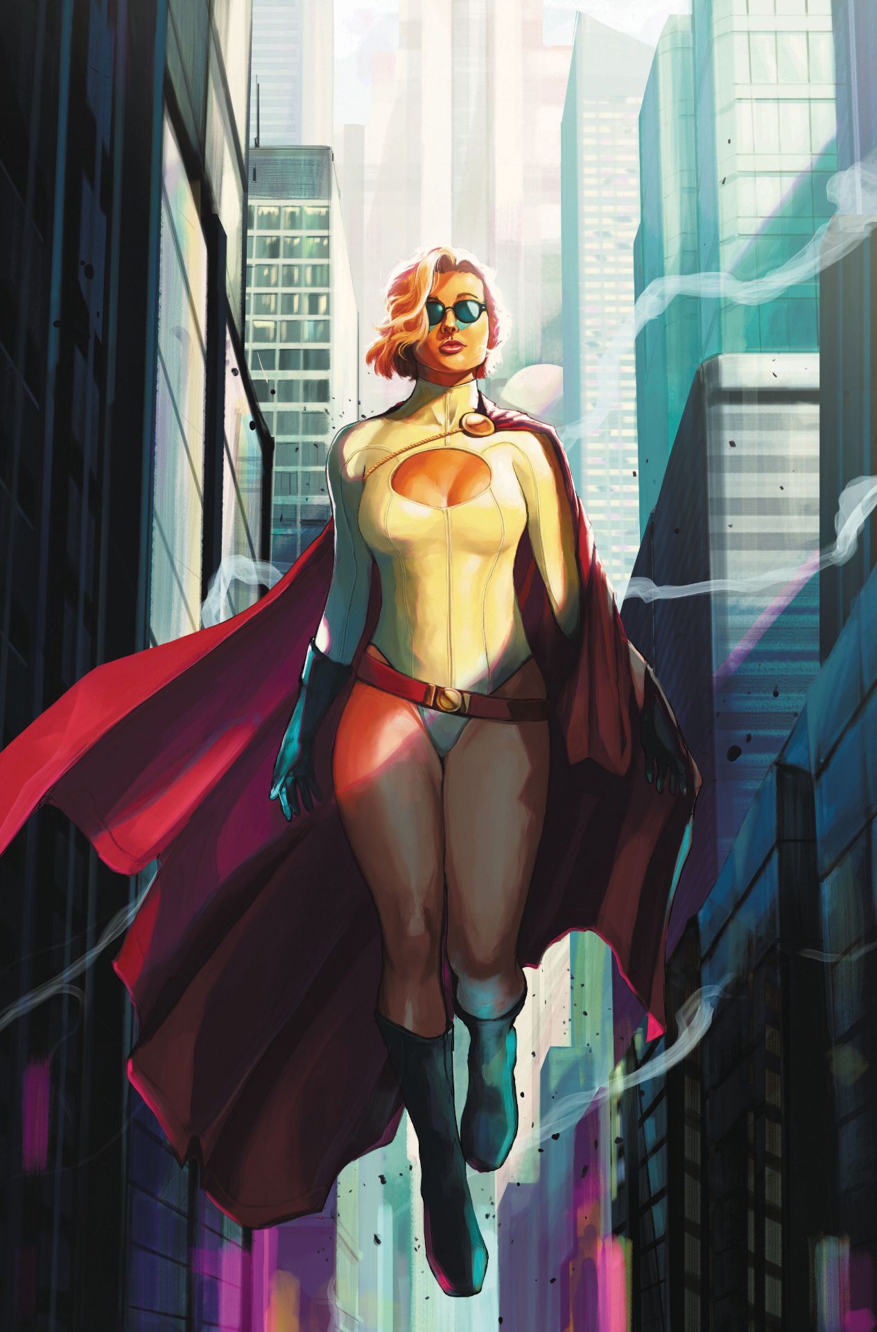 Power Girl Special #1 covers